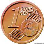 Moneda de un c&eacute;ntimo 1 centimo de euro